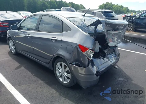 2013 Hyundai Accent Gls из США, поврежденный, VIN KMHCU4AE7DU479837